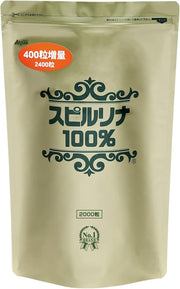 스피루리나 보급회 스피루리나 spirulina 보충제 스피루리나 100% 2400알 약 2개월분 국내 제조 무첨가 알갱이 타입 슈퍼푸드 tảo xanh tảo xoắn