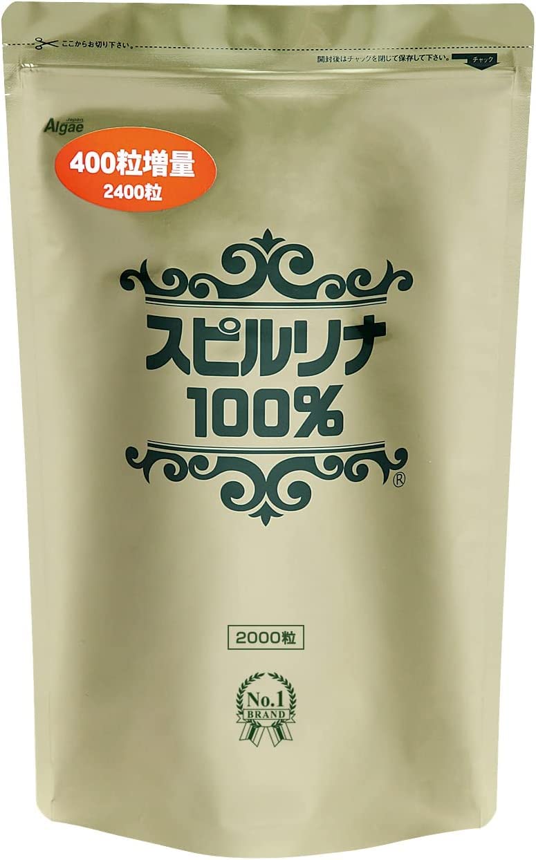 스피루리나 보급회 스피루리나 spirulina 보충제 스피루리나 100% 2400알 약 2개월분 국내 제조 무첨가 알갱이 타입 슈퍼푸드 tảo xanh tảo xoắn