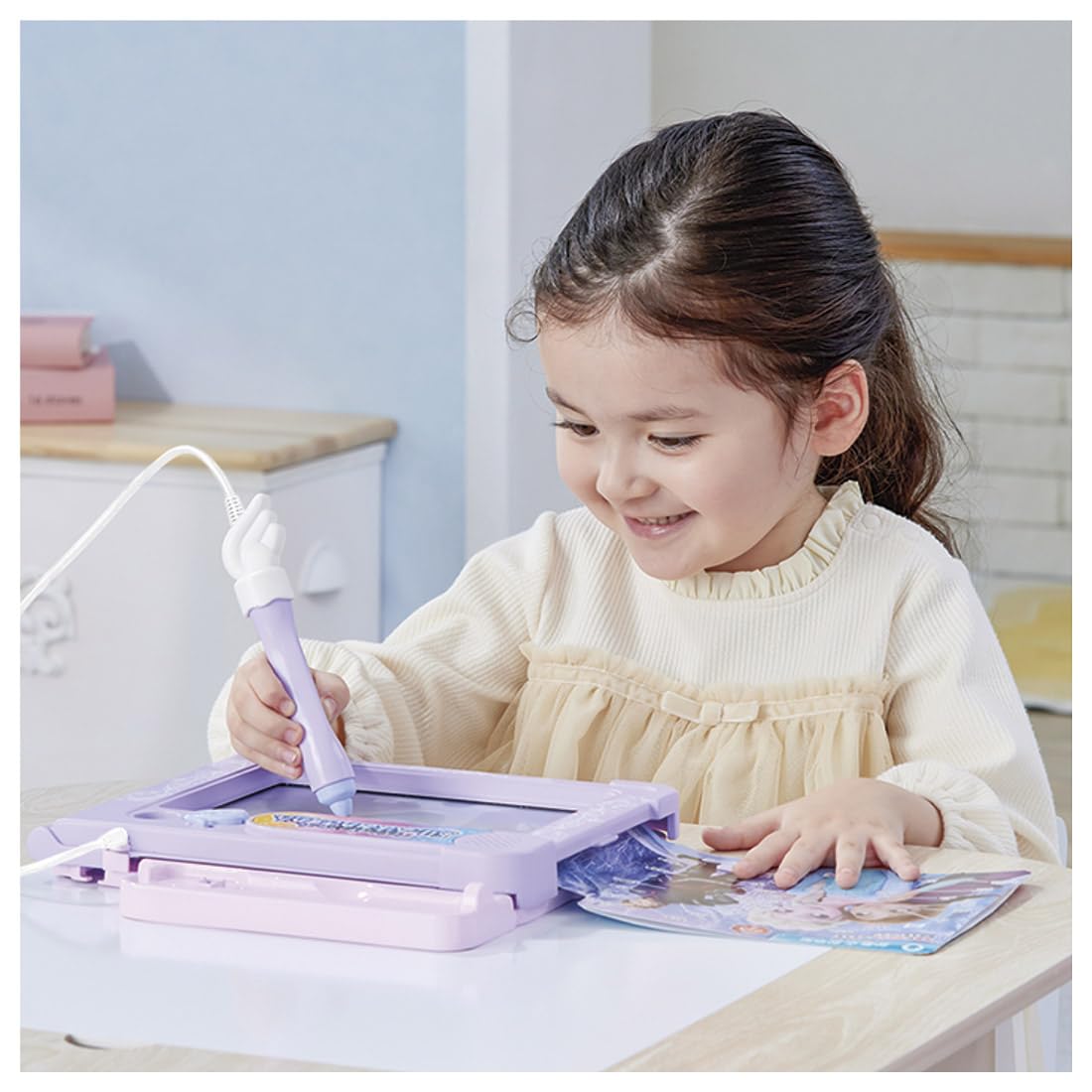 TAKARA TOMY Disney Reading Lesson! Magical Board Encyclopedia Disney Characters Magical Playtime