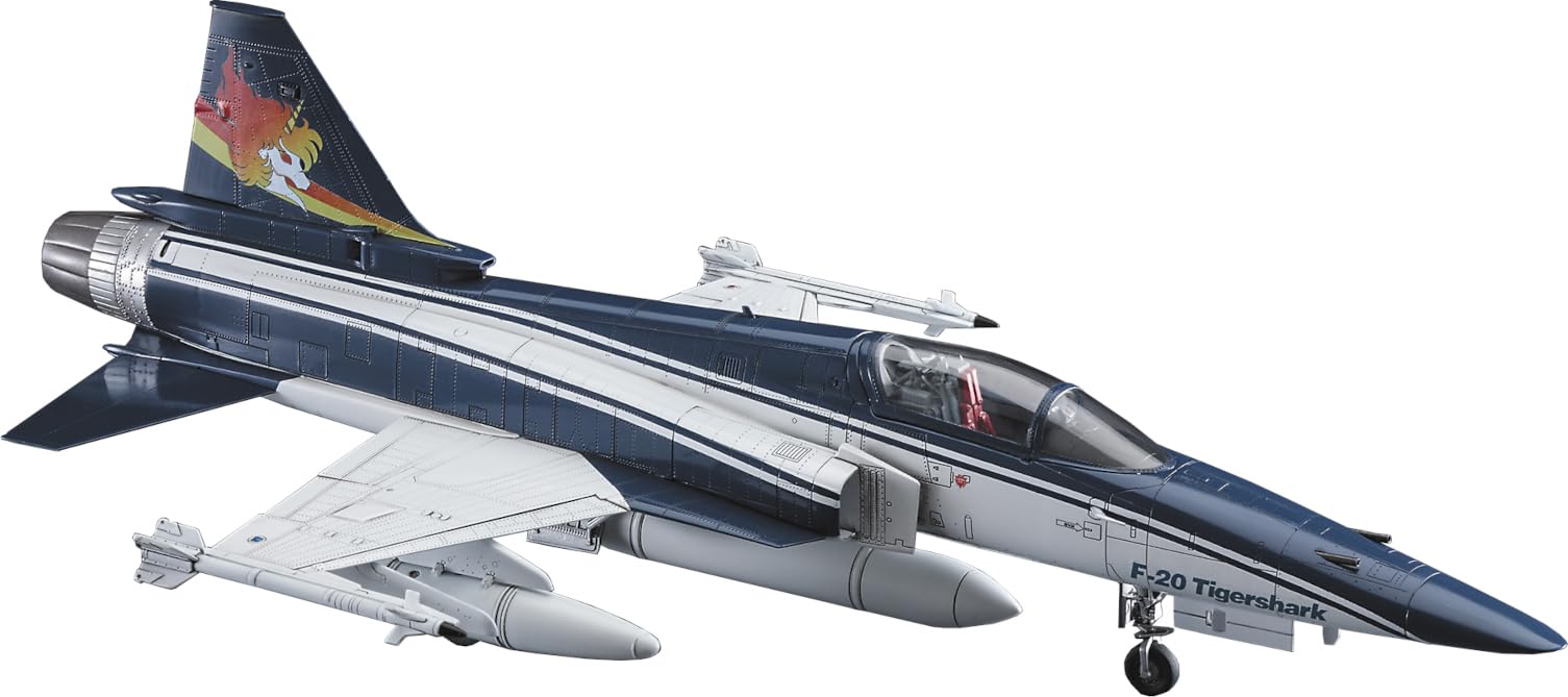 Hasegawa Area 88 F-20 Tiger Shark “Makoto Kazama” 1/48 scale plastic model 64820