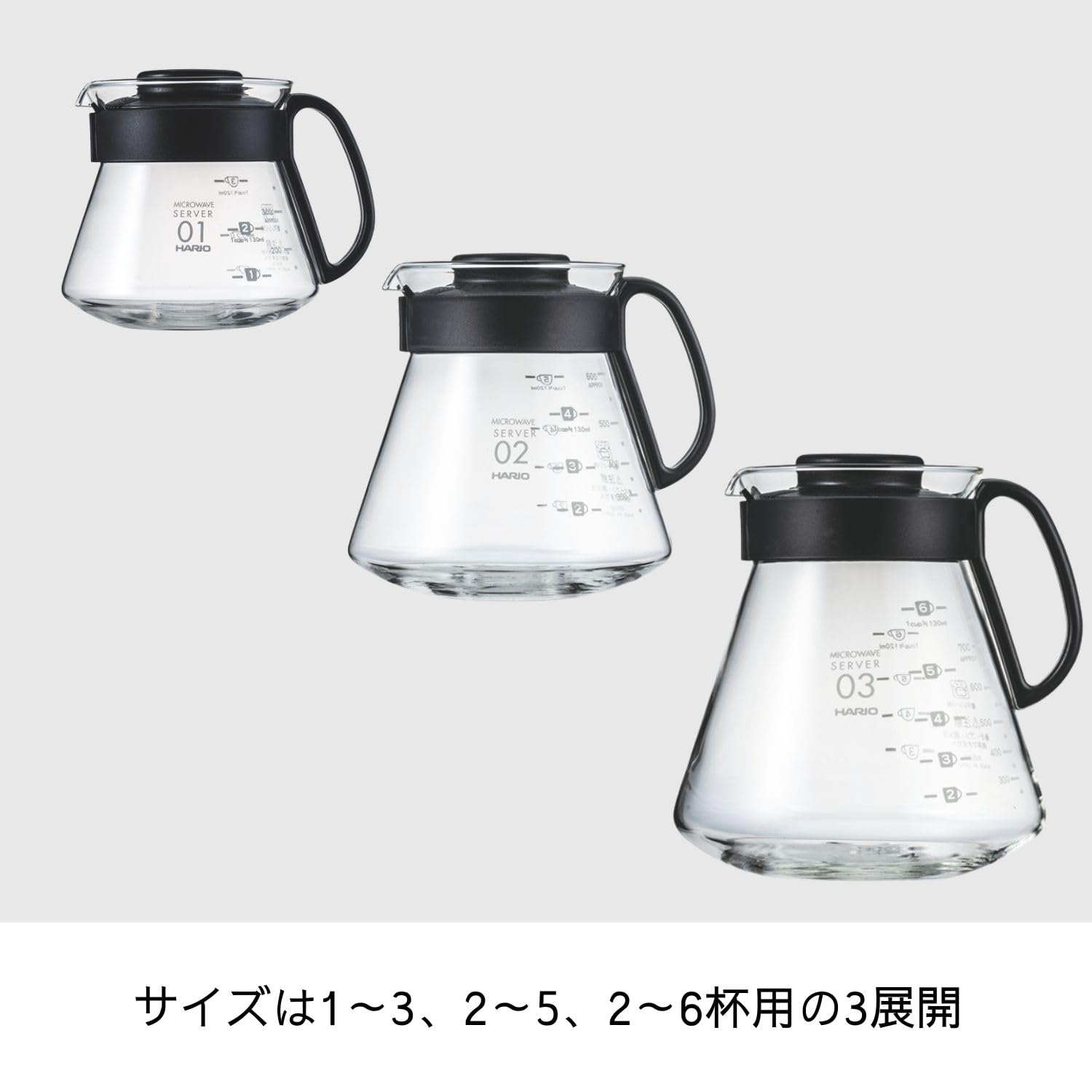 HARIO (하리오) V60 레인지 서버 600ml 2~5잔용 블랙 커피 서버 내열 유리 일본제 XVD-60B