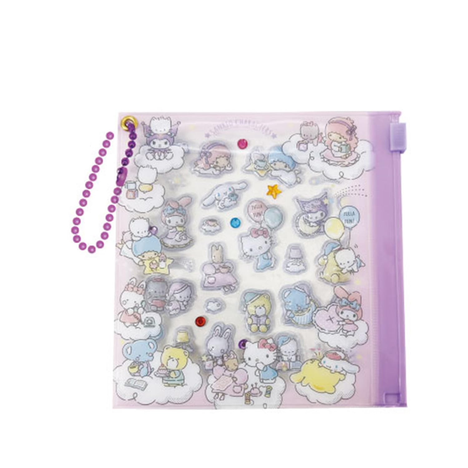 [I Planning] Petit Parts Sanrio Characters MIX Approx. W105 x H110 x D10mm K7425E