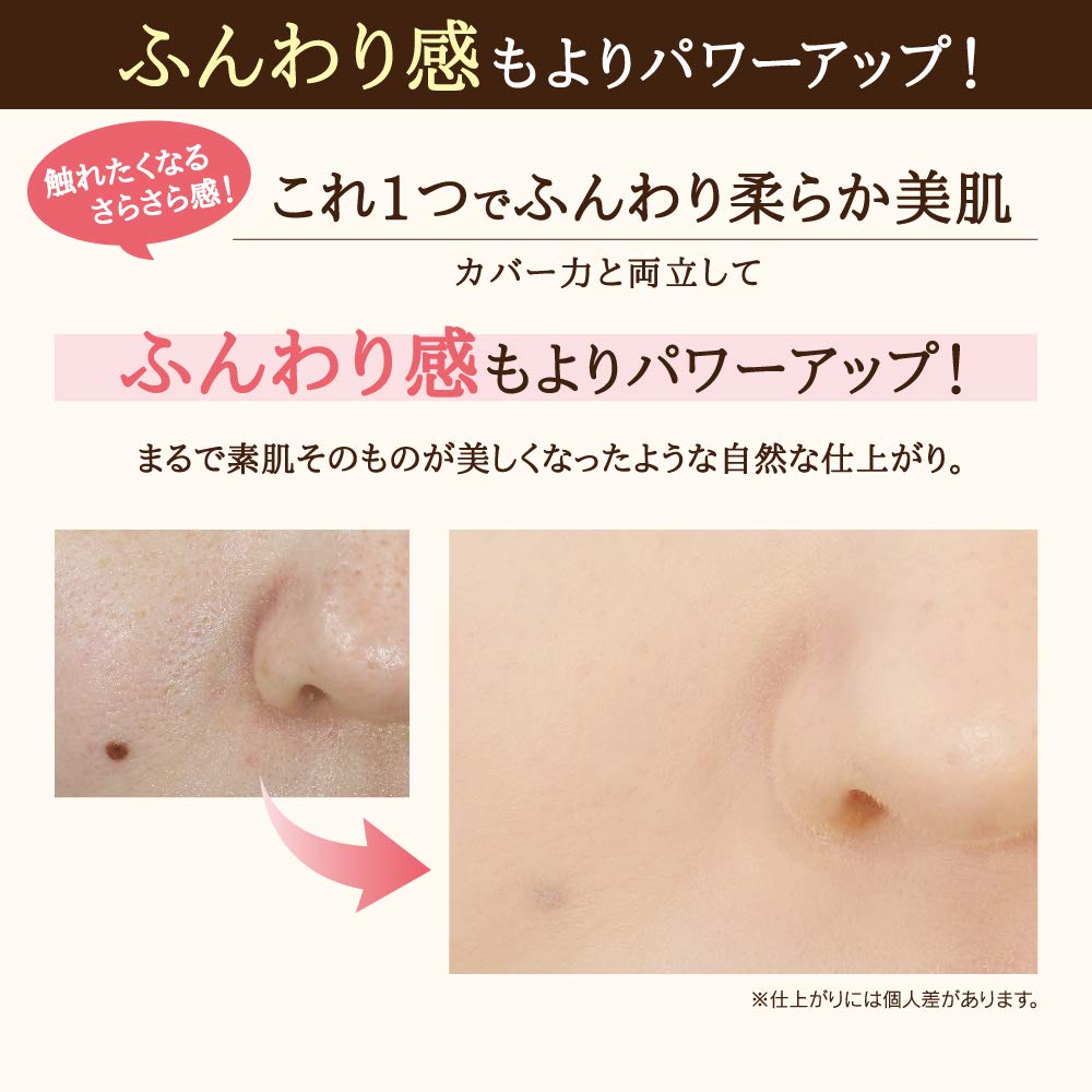 모공 퍼티 장인 분말 미네랄 BB 파우더 EM Enrich Moist 자연 피부색 건조 피부 8.4g (x 1)