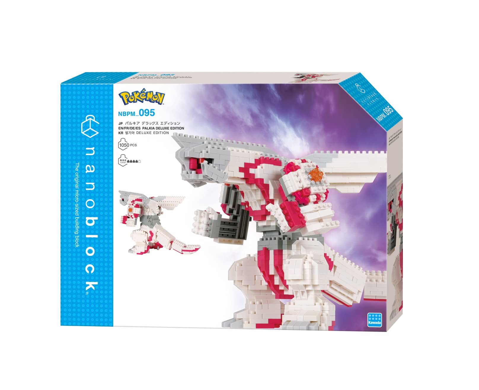 Kawada Nanoblock Pokemon Palkia Deluxe Edition NBPM_095