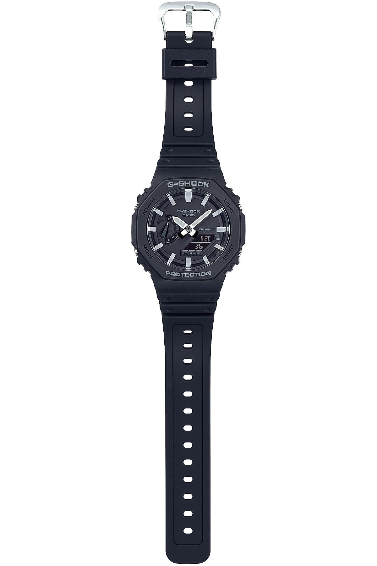 [Casio] G-Shock Watch [Domestic Genuine Product] Carbon Core Guard GA-2100-1AJF Men's Black