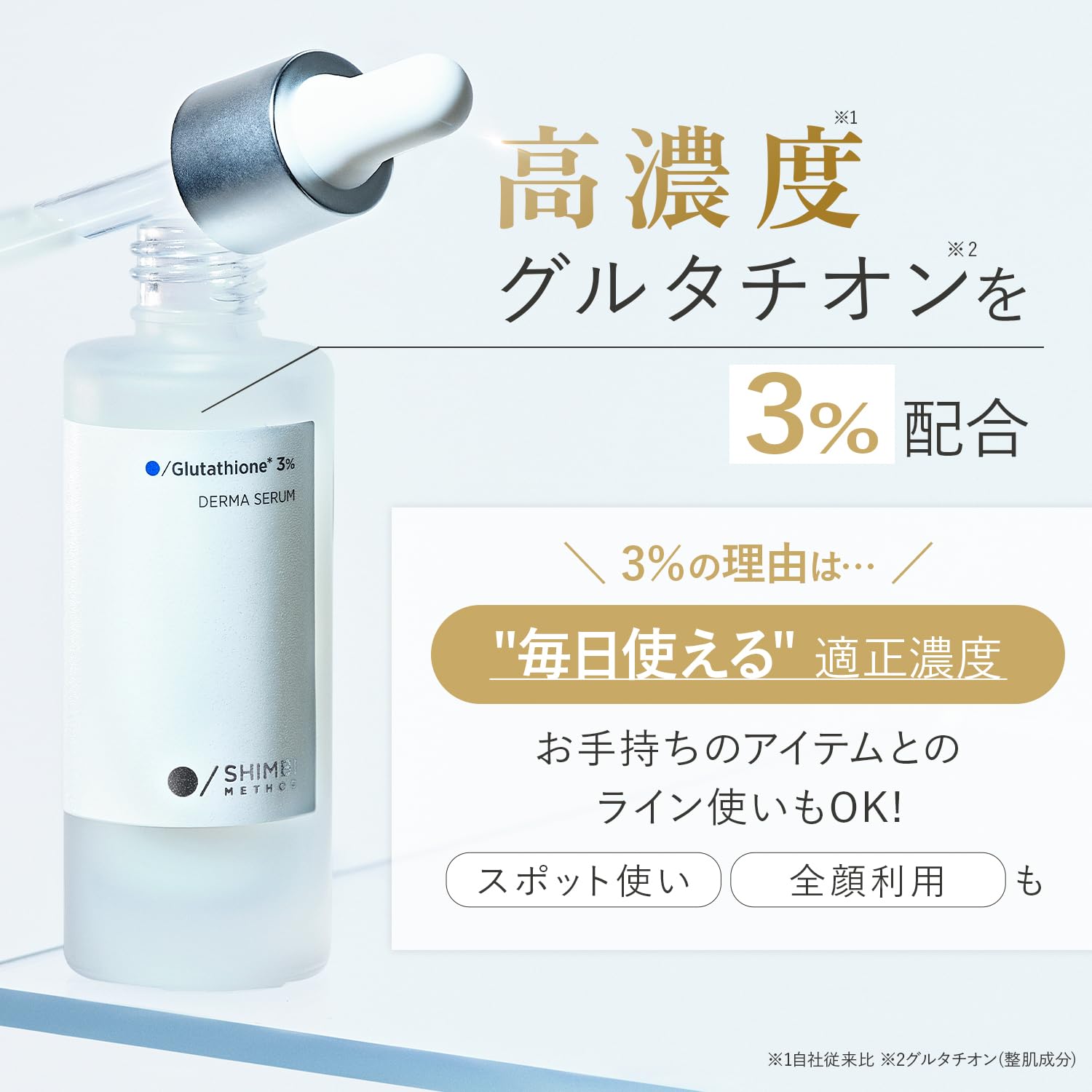 SHIMBI [Glutathione 3%] 30ml Serum shimbi method