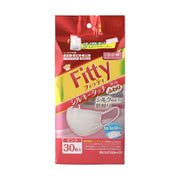 (PM2.5 대응) 피티 실키 터치 귀 고무 푹신 30 매입 약간 작은 사이즈 핑크