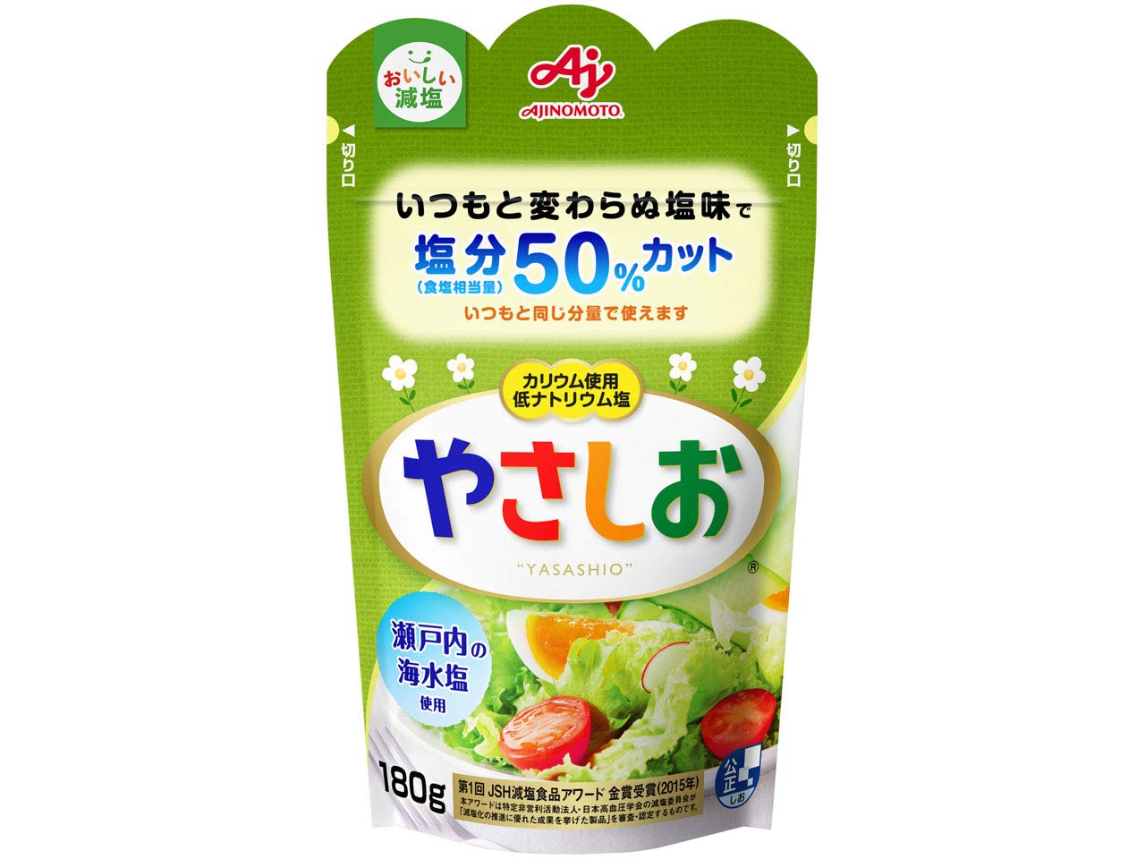 아지노모토 건강 소금 야사시오 180g