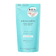 아쿠아 라벨 (AQUALABEL) 아쿠아 로션 (촉촉한) 180mL 리필 용 화장수 무향료 알코올 프리 파라벤 프리 무착색 미네랄 오일 프리