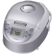 Tiger Thermos (TIGER) IH Rice Cooker 3 Cups Freshly Cooked Small Capacity Far Infrared 5 Layer Earthen Pot Heat Storage Coated Pot Steel White JPF-G055WL