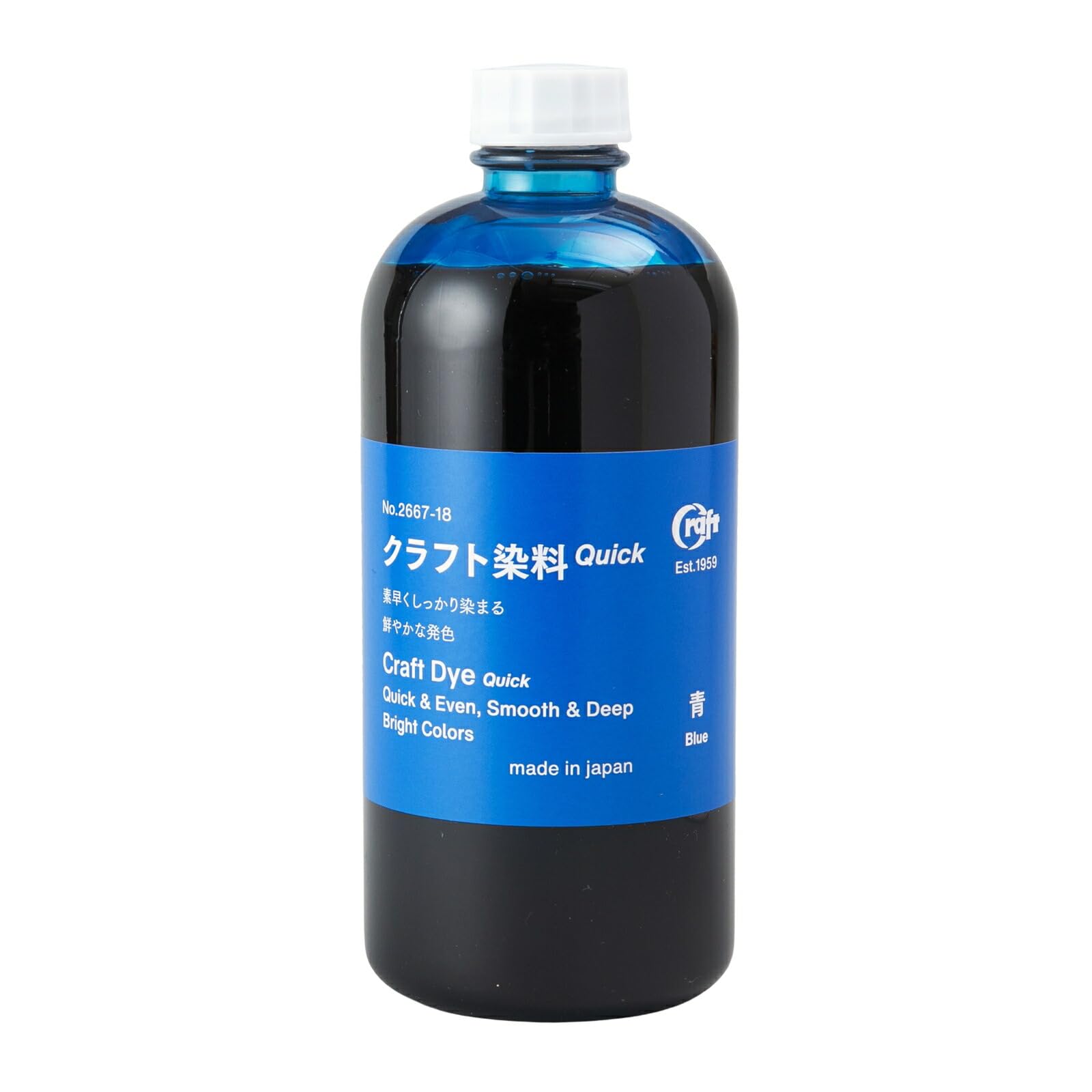 Craftsha Craft Dye Quick 500cc สีฟ้า 2667-18