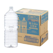 아이리스 오야마 천연수 2L×6개 라벨리스 후지산의 천연수 바나듐 함유 물 미네랄 워터 페트병 시즈오카현산 케이스 2리터 병 2000ml