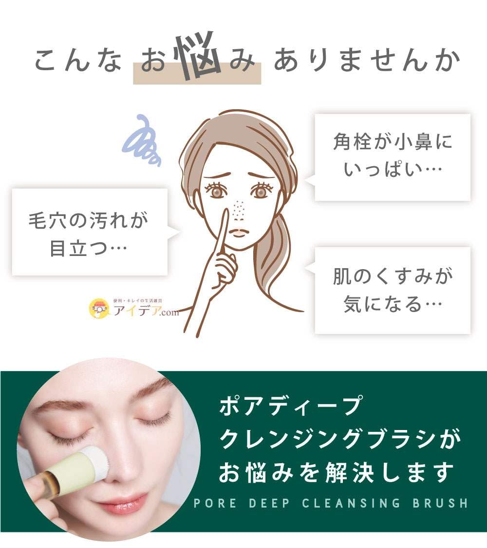NOPO. Pore deep cleansing brush 1 piece