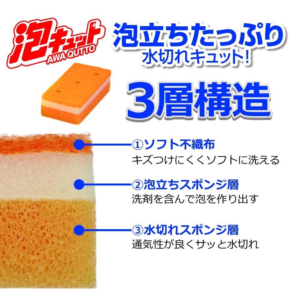 โออี โฟม คัท ซอฟท์ 2 ถุง 2 สี 11.8 x 5.9 x 3.2 ซม. 50980