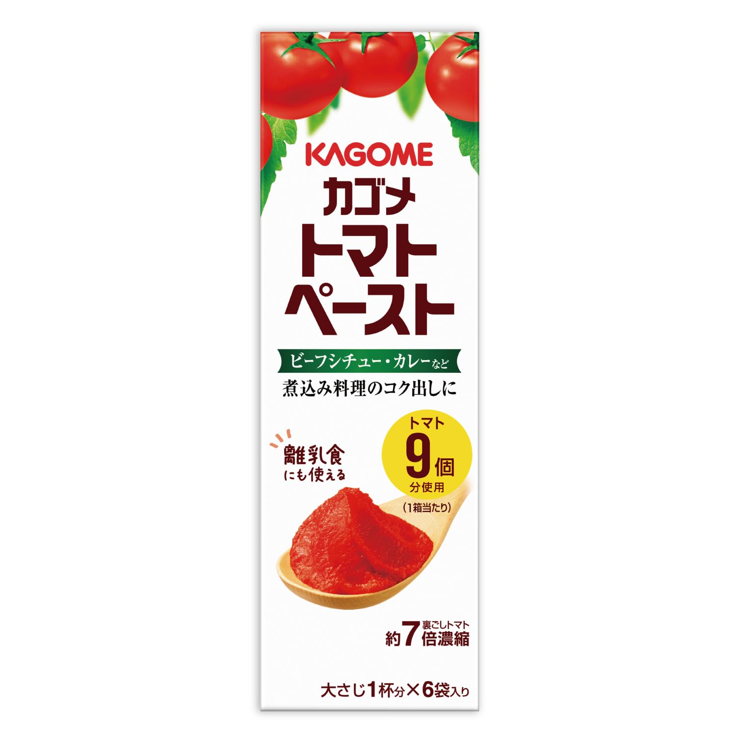 Kagome Tomato Paste Mini Pack (18g x 6 bags) x 15 boxes