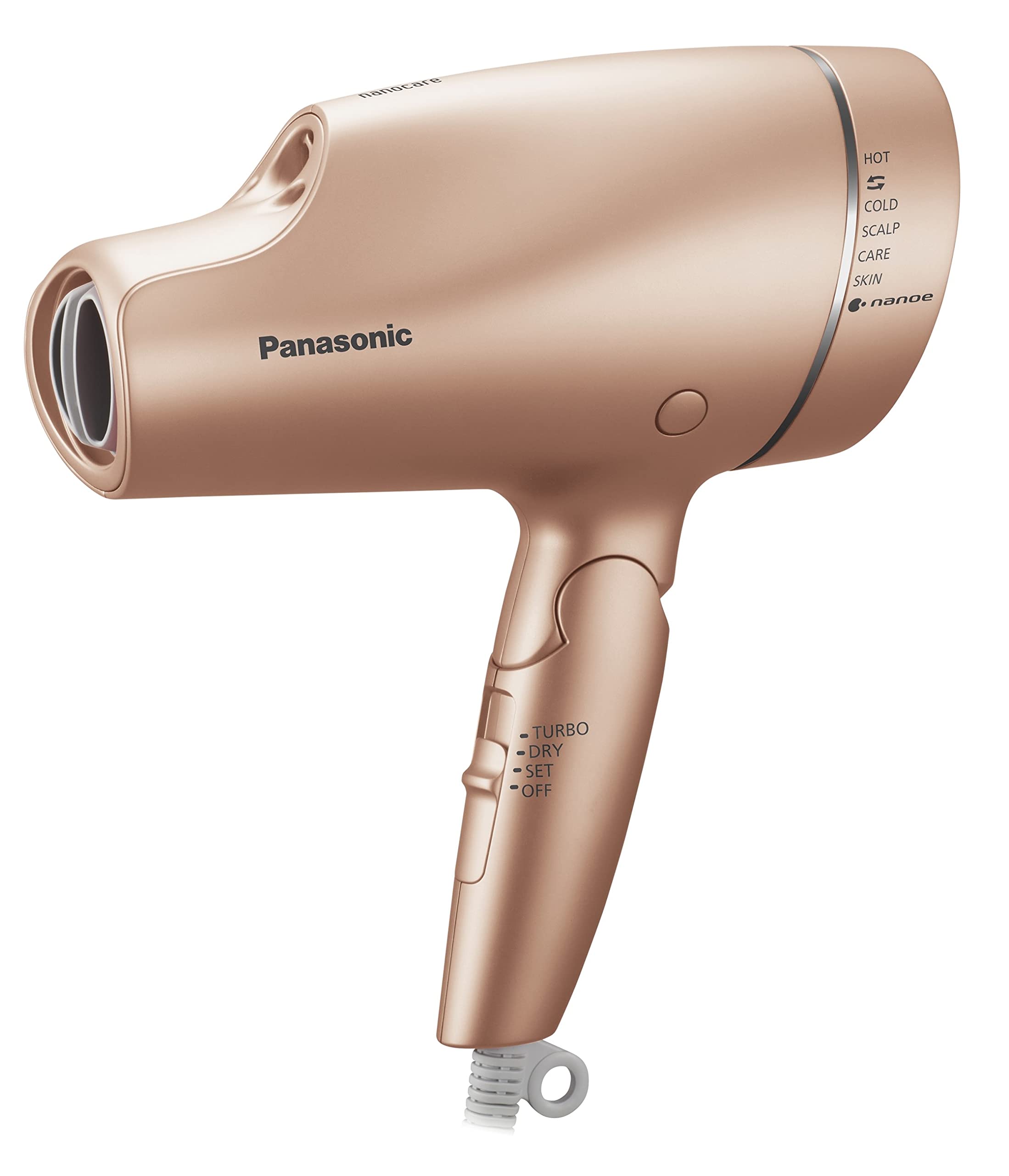 Panasonic Hair Dryer Nano Care Equipped with NanoE & Minerals, Available Overseas, Pink Gold EH-NA9F-PN