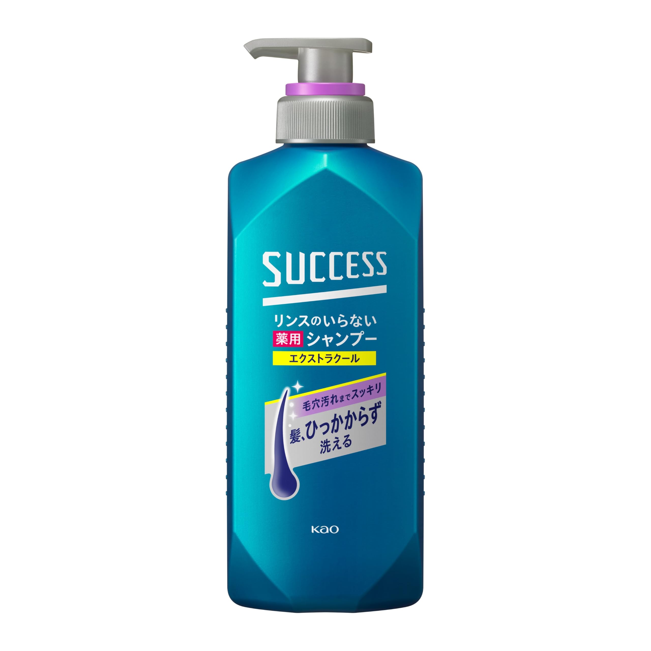 성공 린스가 필요없는 약용 샴푸 엑스트라 쿨 본체 400ml [의약 부외품] 아브라 왁스 냄새 한발 세척
