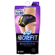 소피 극피타 FIT 세련된 타입 L 사이즈 블랙 (생리 용품 위생 반바지)