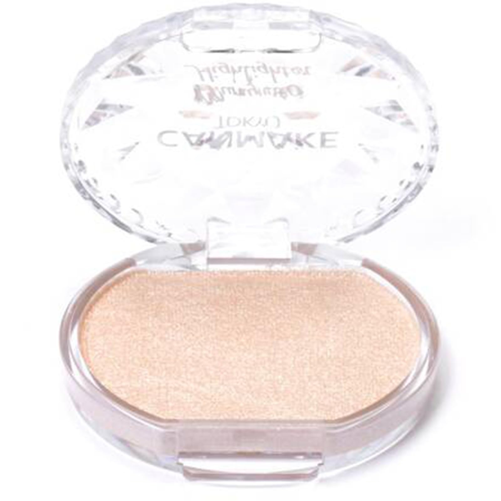 Canmake Cream Munyutto Highlighter 01 Moonlight Gem 3.8g Raw Rare Highlighter Keo Trắng mịn màu be 1