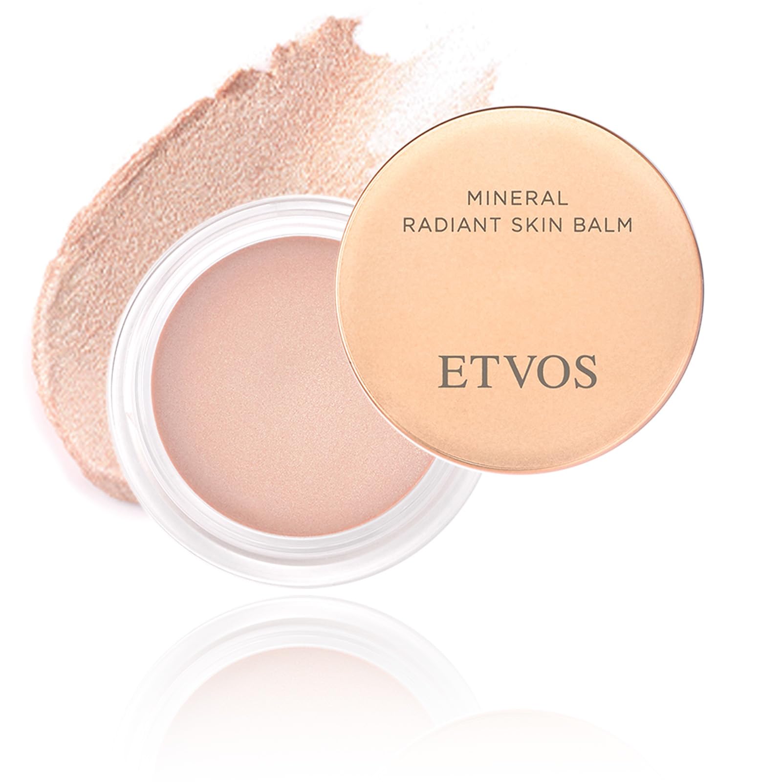 ETVOS Mineral Radiant Skin Balm 4.8g Sensitive Skin Base Makeup Shine Transparency Makes Dry Fine Lines Inconspicuous Highlight Balm (Efficacy Evaluation Tested) Human Type Ceramide Soap Off