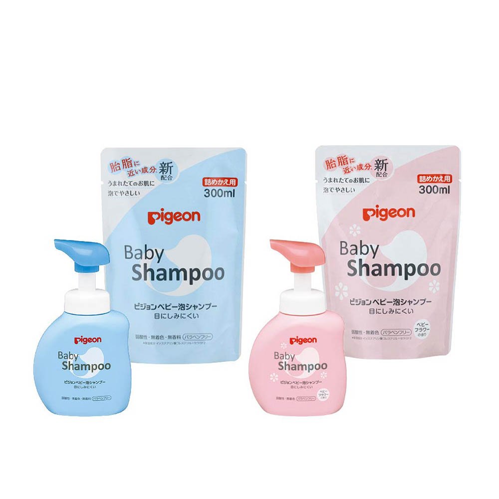 Pigeon Baby Foam Shampoo Baby Flower Scent Refill 300ml