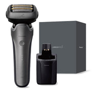 Panasonic Men's Shaver Ramdash PRO 5-Blade Electric Razor Ramdash AI⁺ Fully Automatic Cleaning Charger ES-L571U-S Titanium Silver