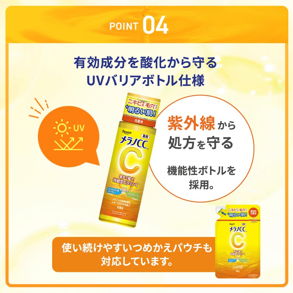 Melano CC medicated anti-blemish whitening lotion moist 170ml (contains W vitamin charge panthenol) [EC advance]