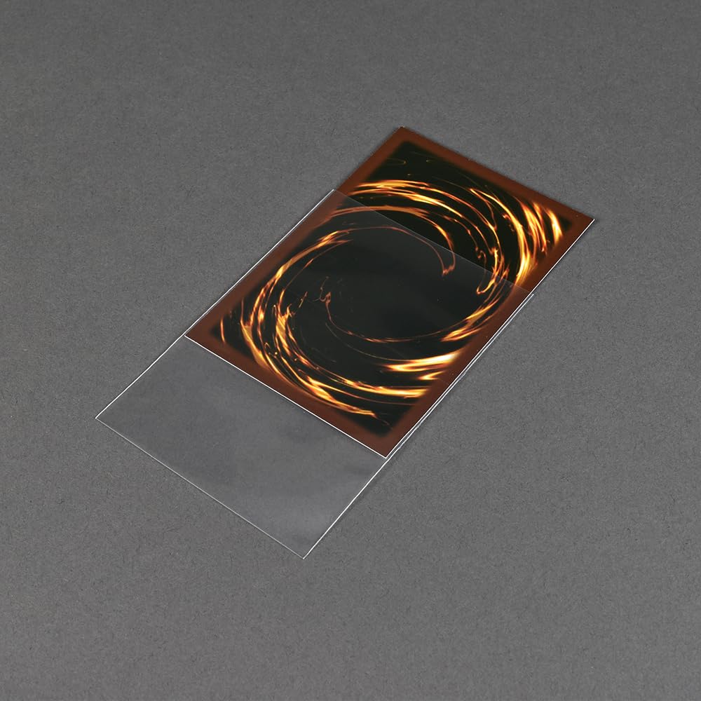 Acrus Card Document Sleeve Just Size Transparent Set of 100