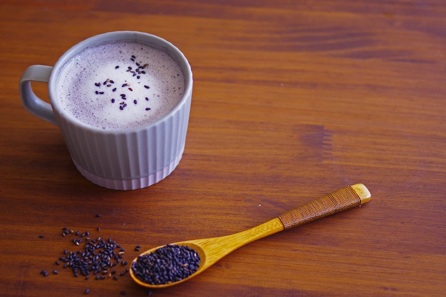 Kuki black sesame latte 15g x 4 packs