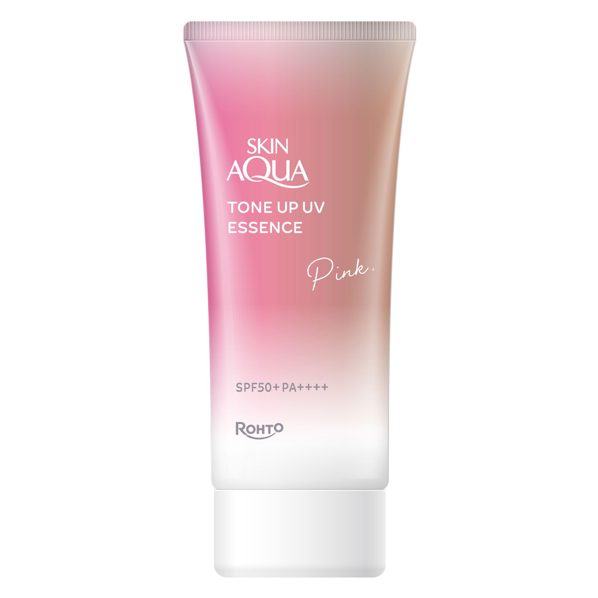 SKIN AQUA Tone Up UV Essence Pink (Makeup base that doesn't crumble and increases transparency)