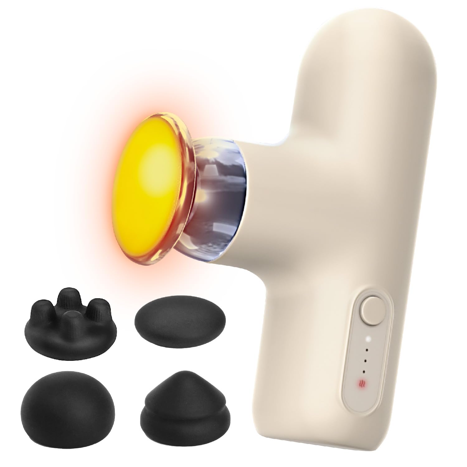 Myofascial Release Gun Hot Blast Handy Gun 240g Heat Powerful Mini Small Lightweight Compact Attachment