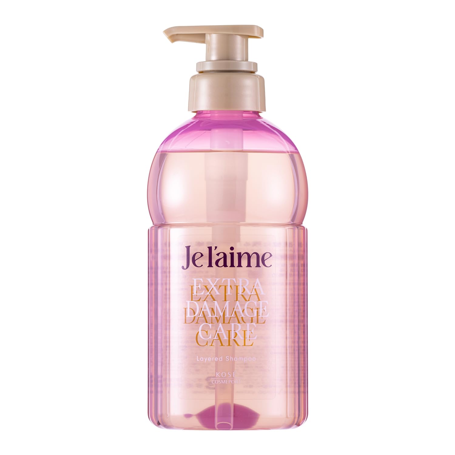 Jereme Layered Shampoo (Extra Damage Care) Main Unit Silicone-free Amino Acid Moisture Prevention Blooming Lilac Fragrance KOSE