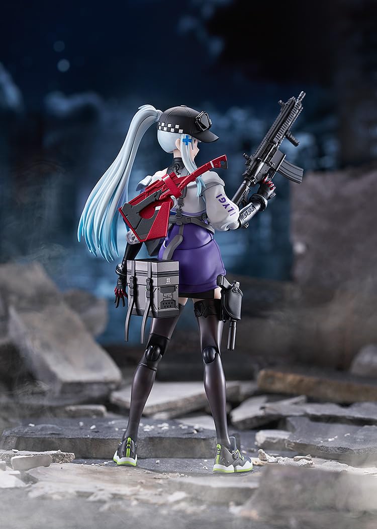 Max Factory Dolls Frontline 2: Excilium figma Kurukai Plastic painted movable figure Non-scale Special pedestal included Total height approx. 156mm