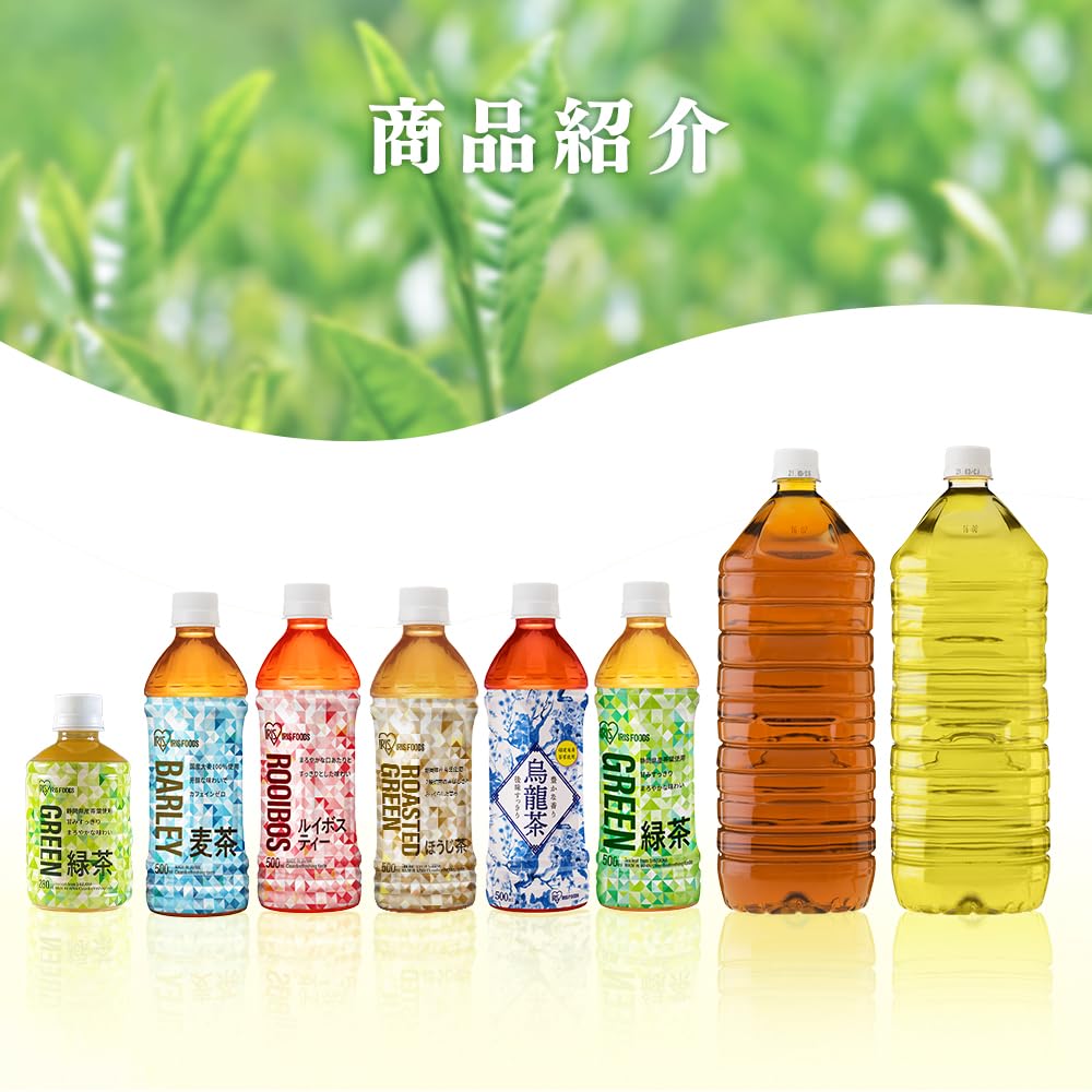 Iris Ohyama Oolong Tea 500ml x 24 bottles Oolong Tea Plastic Bottle Case Bottle 500ml Domestic Manufactured Ocha