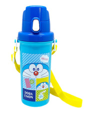 OSK Mug Bottle Direct Drinking Water Bottle Doraemon 600ml [One Touch Open/Wide Mouth] Made in Japan SC-600B