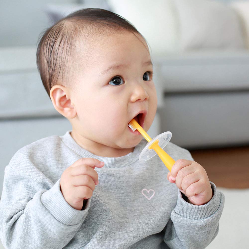 Pigeon Milk Toothbrush Lesson Stage 2 Orange 1pc (x 1)