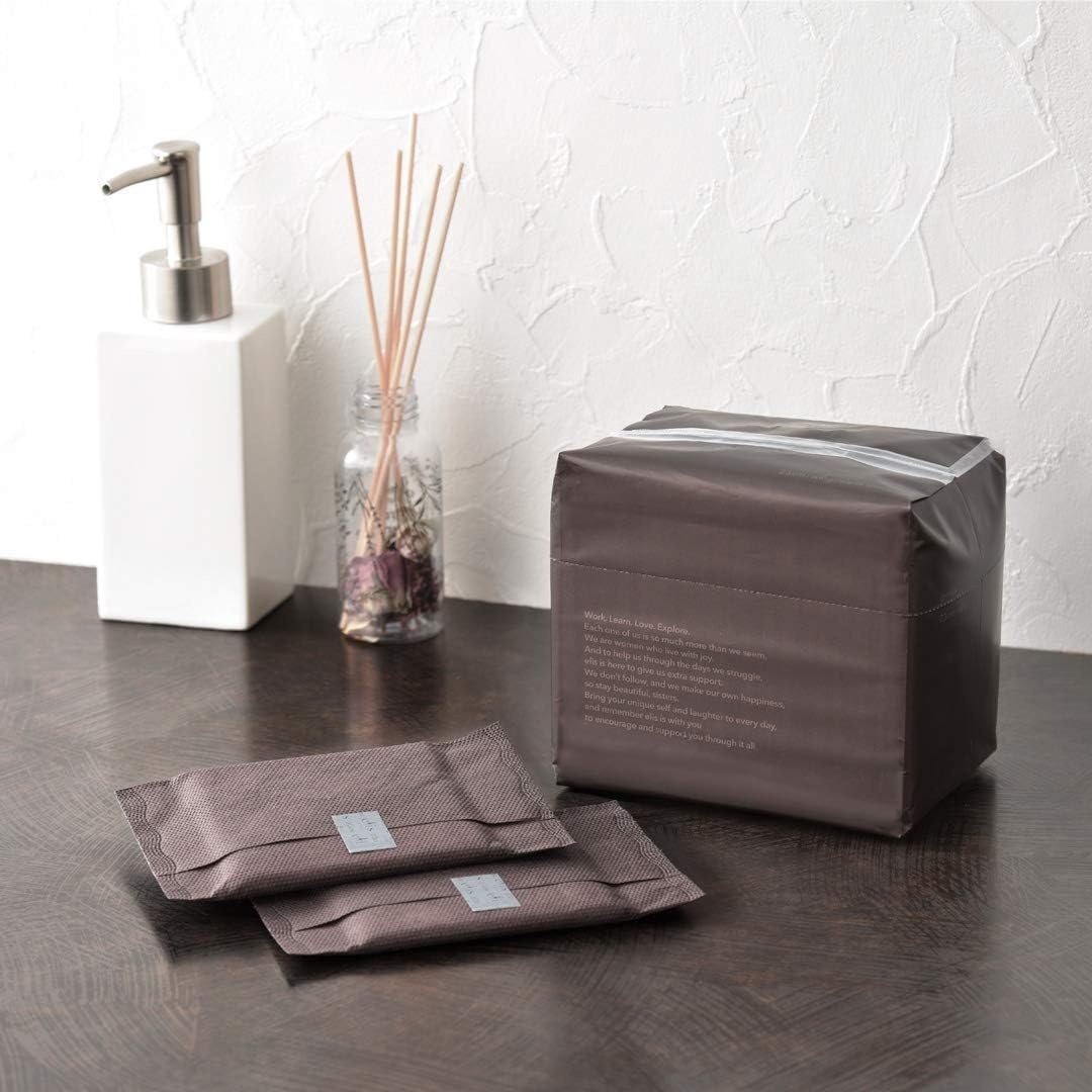 Eris Bare Skin Feeling Luna Fit with Wings 23cm 20 Sheets Super Slim Many Daytime Napkins Simple Design