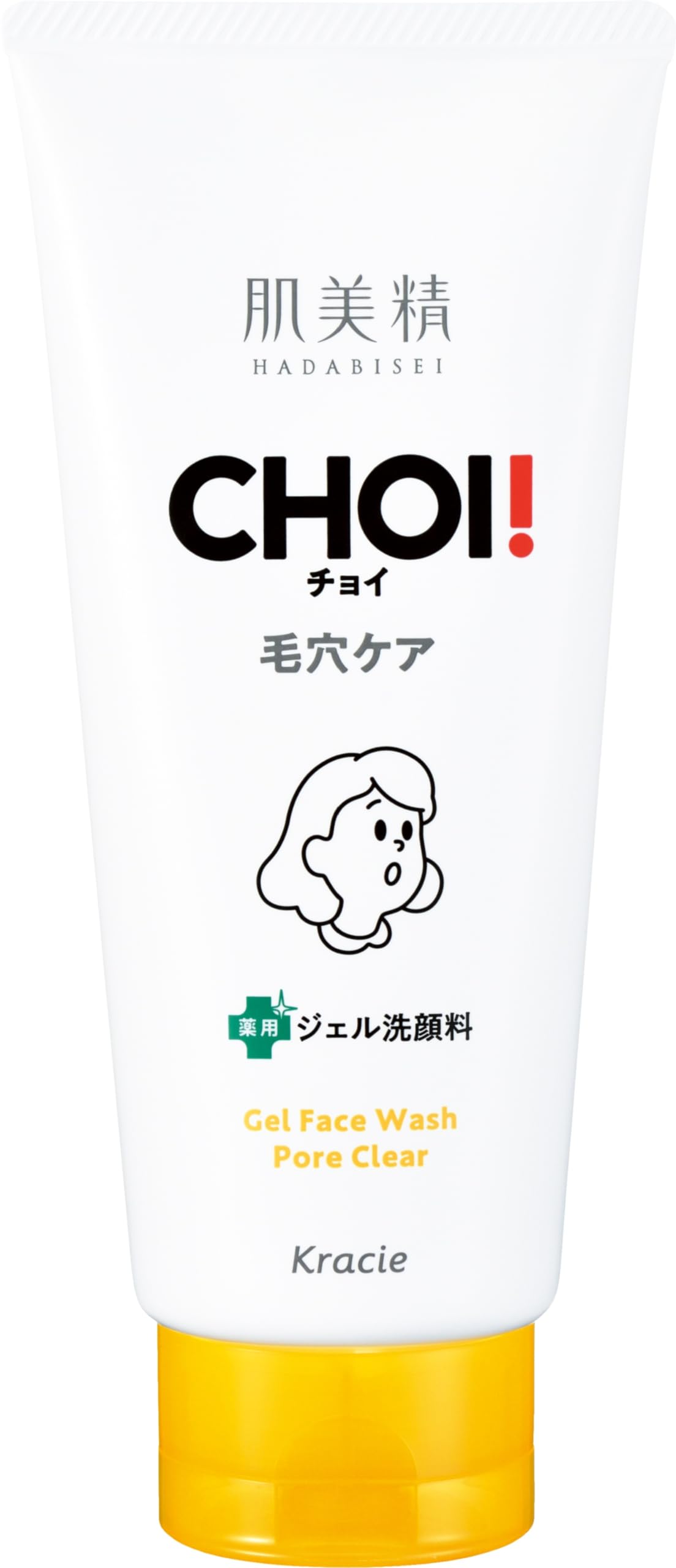 피부 미정 【의약 부외품】 CHOI 페이스 워시 약용 모공 케어 110g | 젤 세안 스킨 케어 모공 각질 각전 검