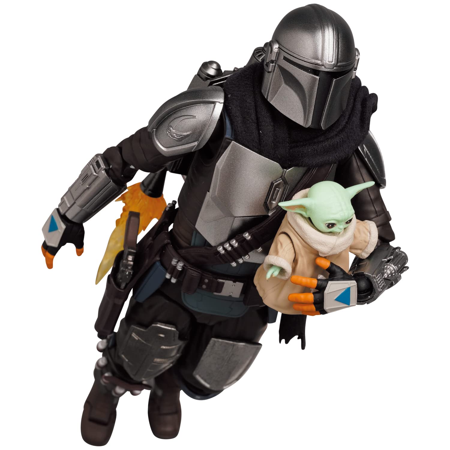 MEDICOM TOY MAFEX No.200 THE MANDALORIAN Mandalorian Ver.2.0 Height approx. 160mm Non-scale Painted Action Figure