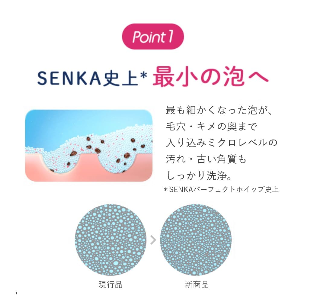 Senka SENKA Perfect Whip White Clay BT21 Collaboration 120g Pores, Corner Plugs, Dead Skin, Blackheads, Smooth Moisture, Charcoal, Mud, Foam