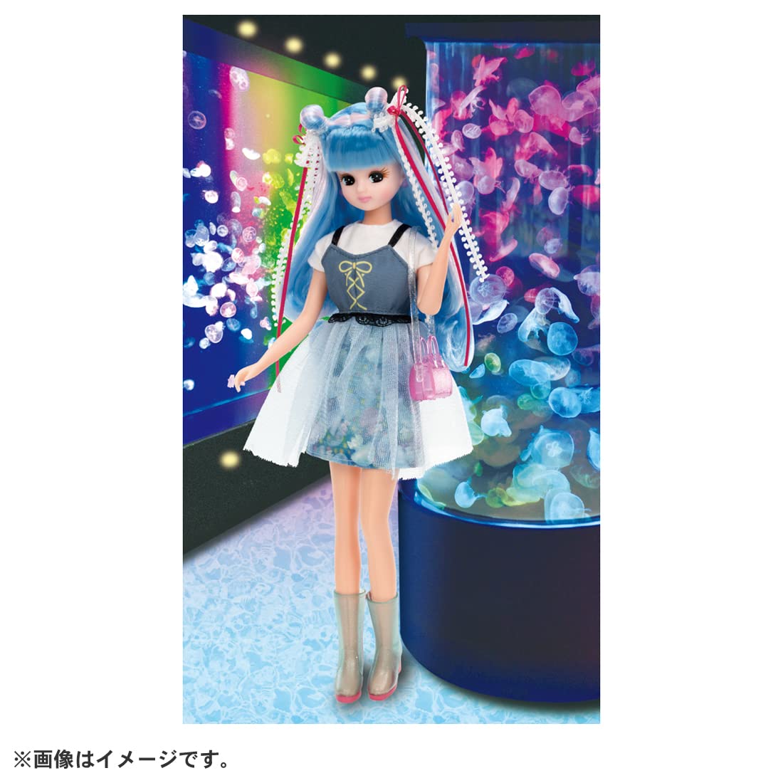 Takara Tomy Licca Doll #Licca #Float Jellyfish Dress-up Play Toy Ages 3+