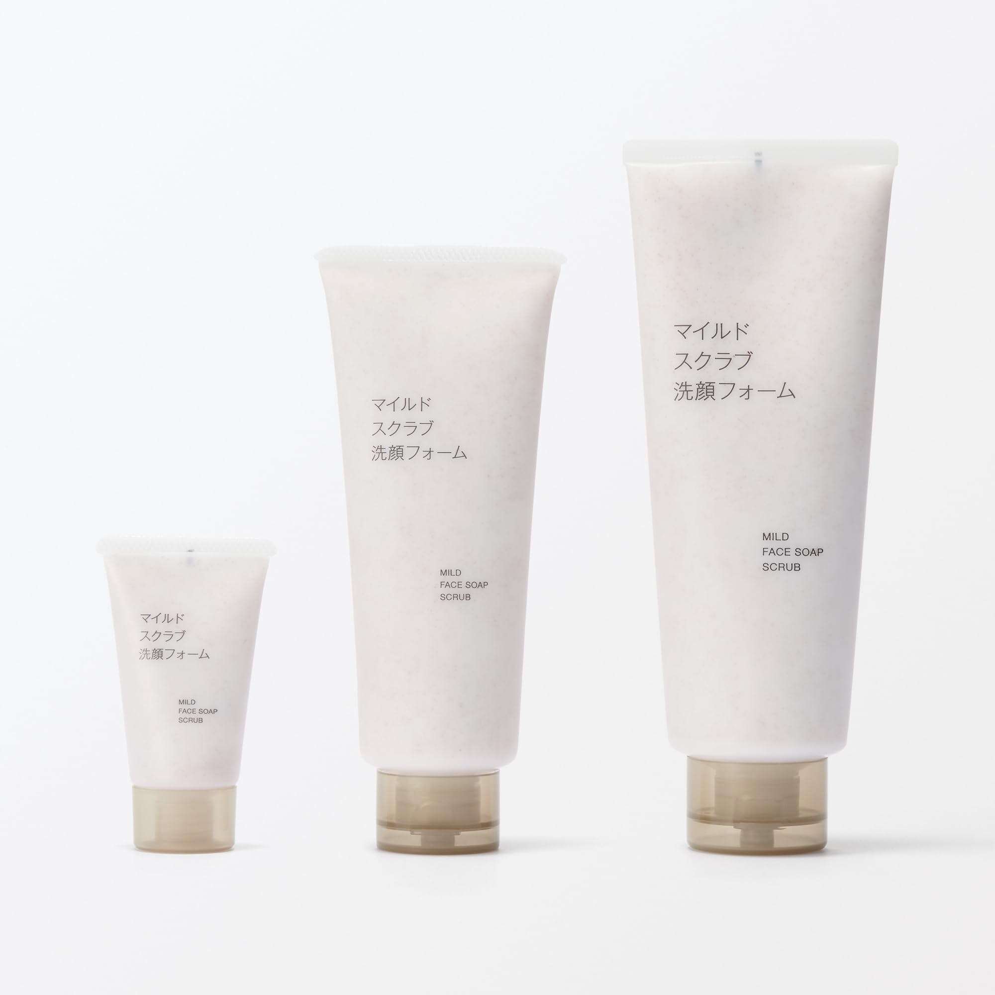 MUJI Mild Scrub Facial Cleansing Foam (Large Capacity) ・220g 84464881