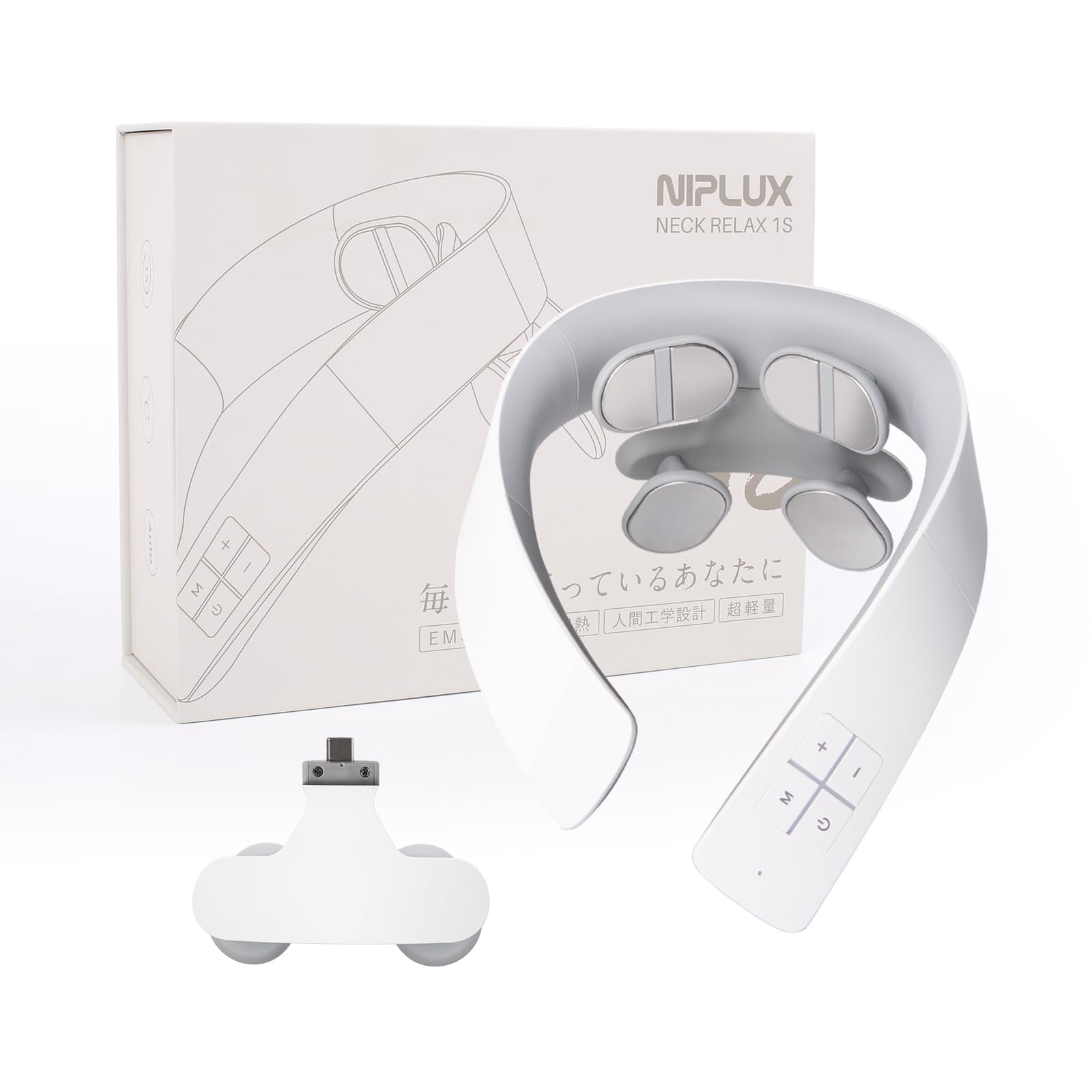 NIPLUX NECK RELAX 1S 넥 케어 목 어깨 릴렉제이션기 넥 릴렉스