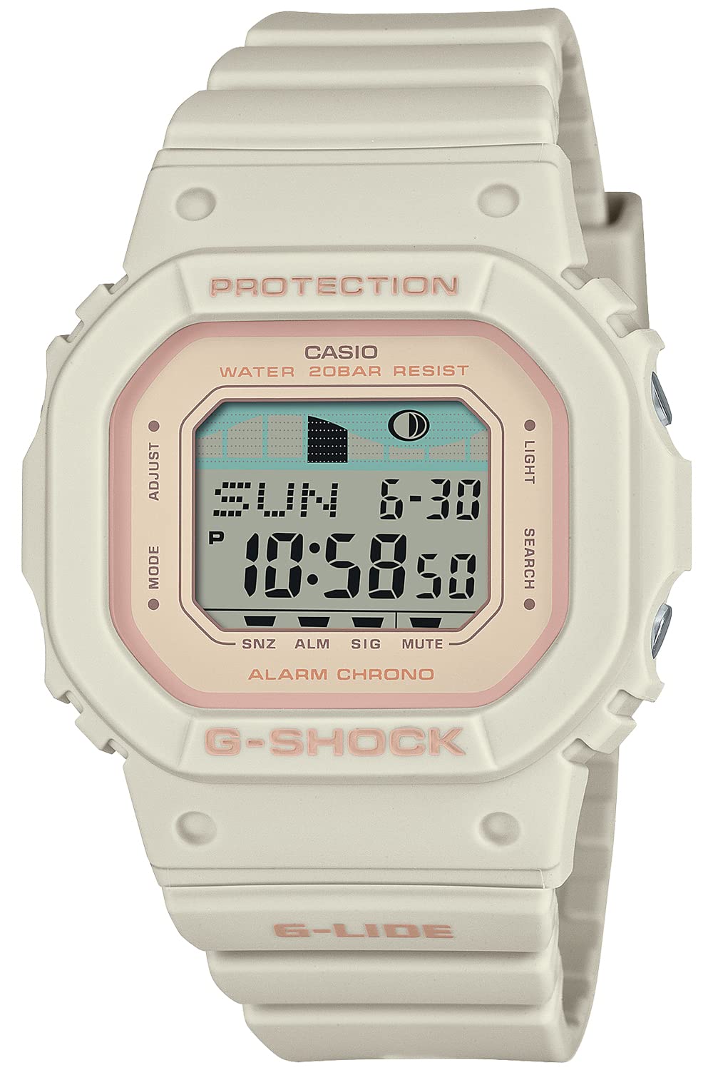 [Casio] G-Shock Watch [Domestic Genuine Product] G-LIDE Mid Size Model GLX-S5600-7JF Women's Off-White