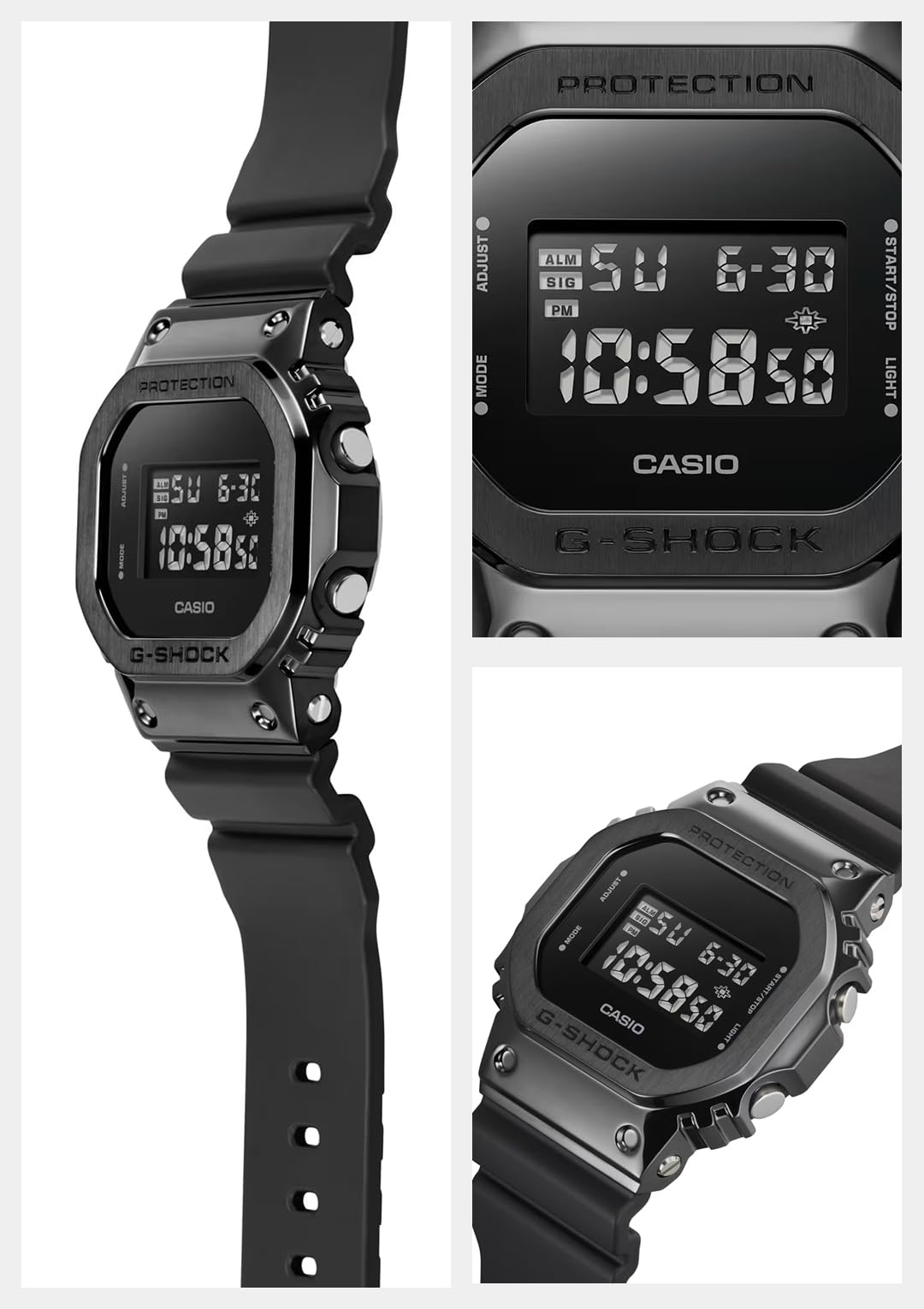 [Casio] G-Shock Watch [Domestic Genuine Product] Metal Covered GM-5600UB-1JF Men's Black