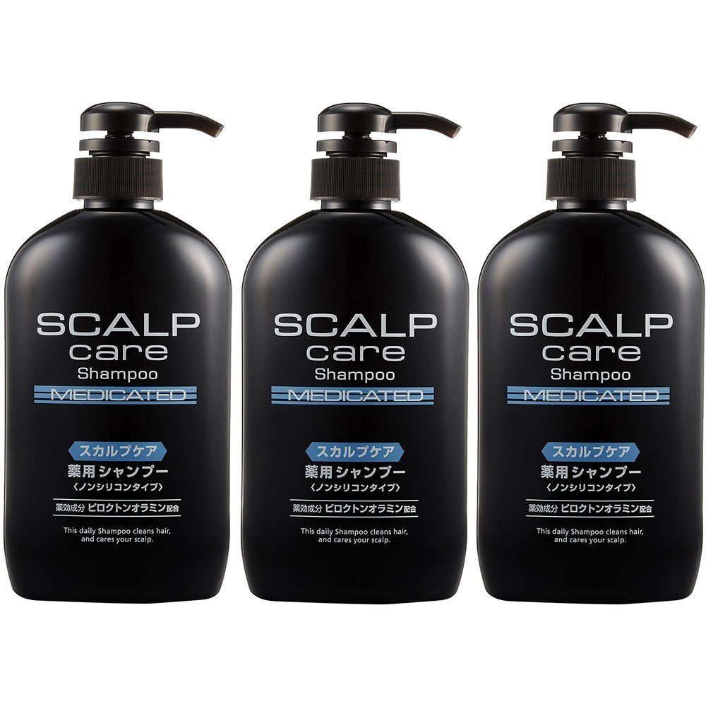 Kumano Oil [Set of 3] Scalp Care Medicated Shampoo x 3 Set