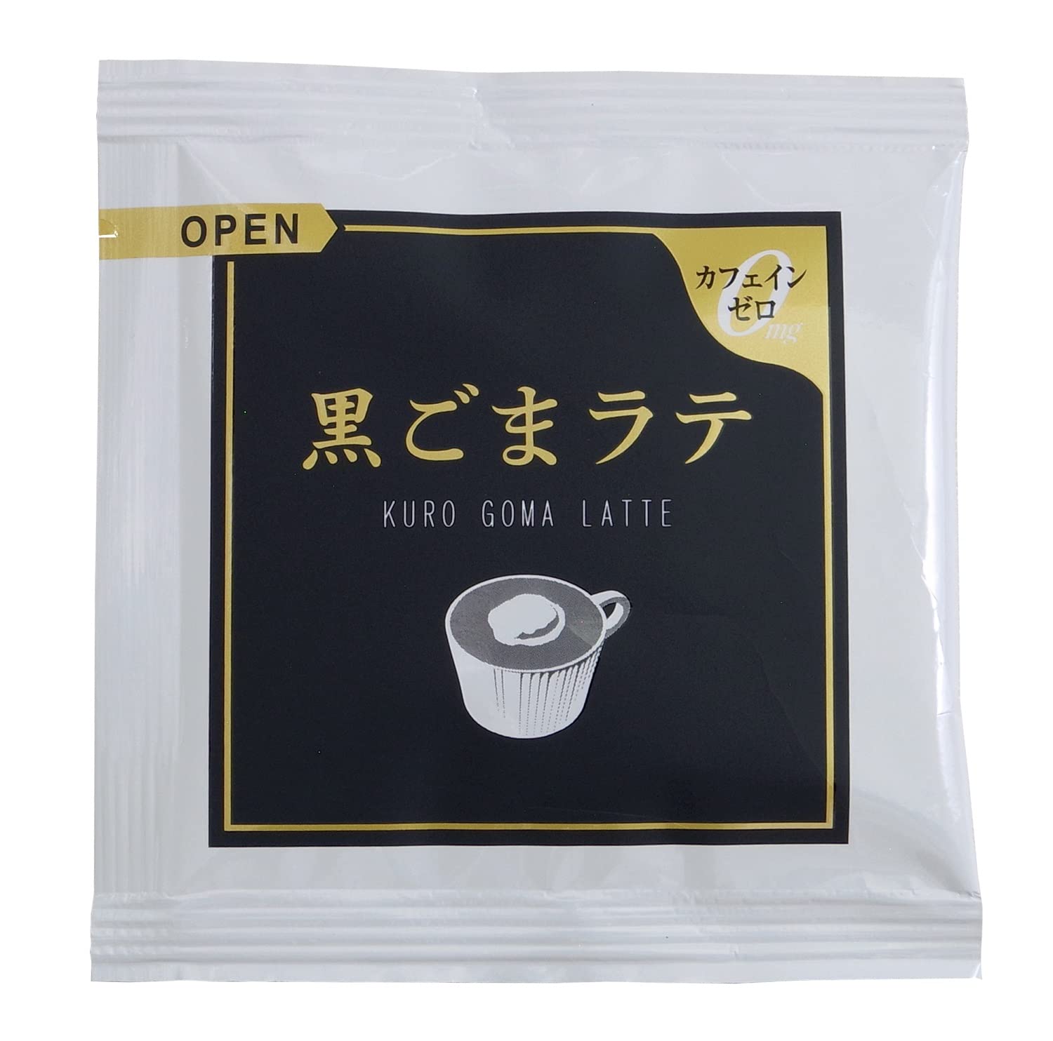 Kuki black sesame latte 15g x 4 packs