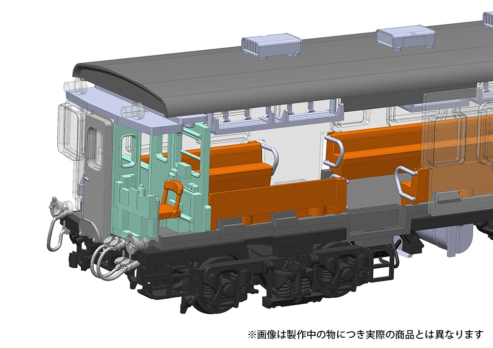 PLUMPMOA HOゲージ 1/80 小湊鐵道 キハ200形 前期型 無塗装仕様 未塗装組立プラキット ディスプレイモデル PP153