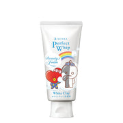 Senka SENKA Perfect Whip White Clay BT21 Collaboration 120g Pores, Corner Plugs, Dead Skin, Blackheads, Smooth Moisture, Charcoal, Mud, Foam