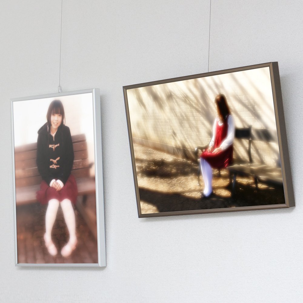 Sofken Picture Frame Slim Eight [A1 Size Gold]
